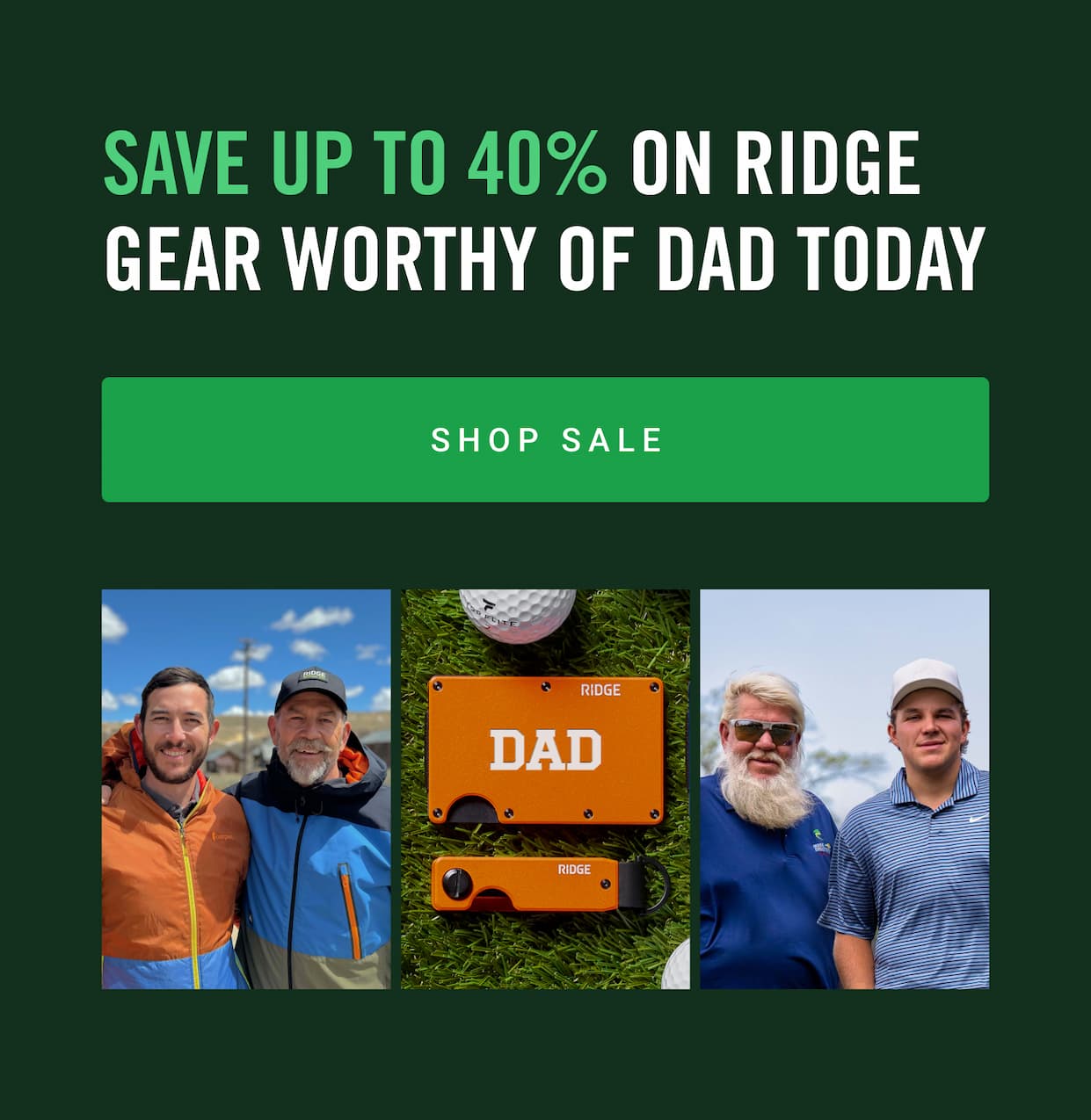 Save Up to 40% Off | Father's Day Sale