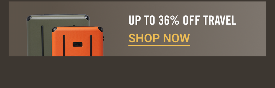 Up to 36% OFF Travel