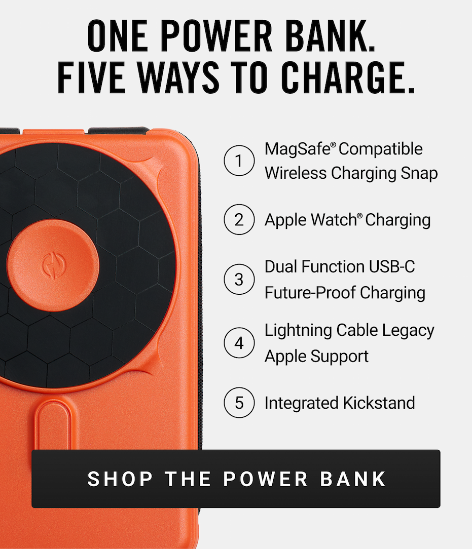One Power Bank. Five Ways to Charge. | Shop the Power Bank