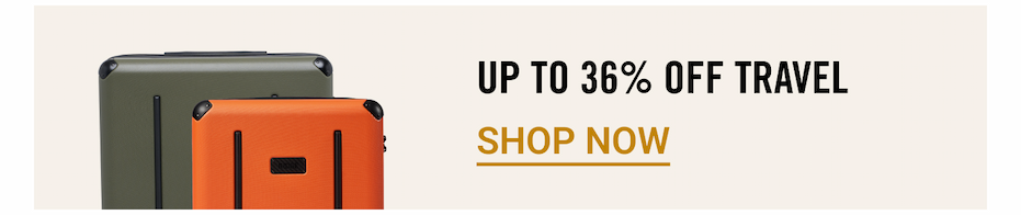 Up to 36% OFF Travel