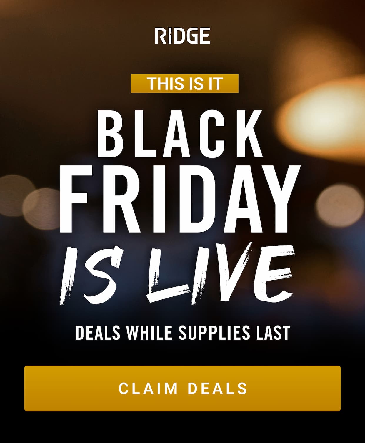 Black Friday First Access Starts NOW