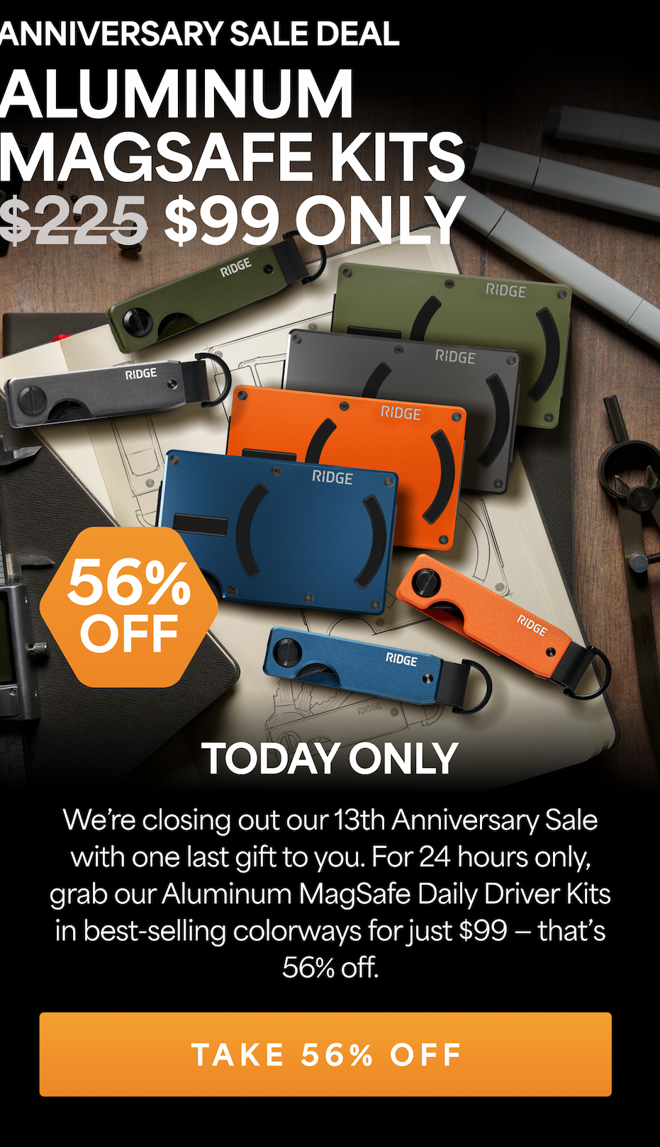 TODAY: Aluminum MagSafe Kits $99 ($225 value)