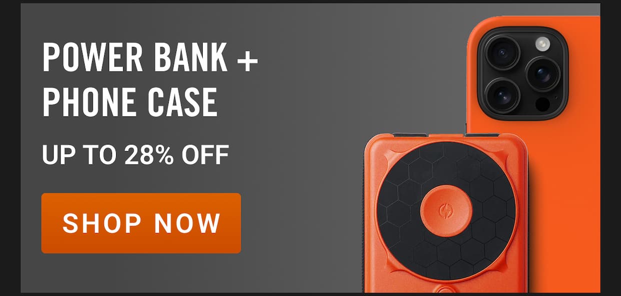 Up to 28% OFF Power Bank + Phone Case