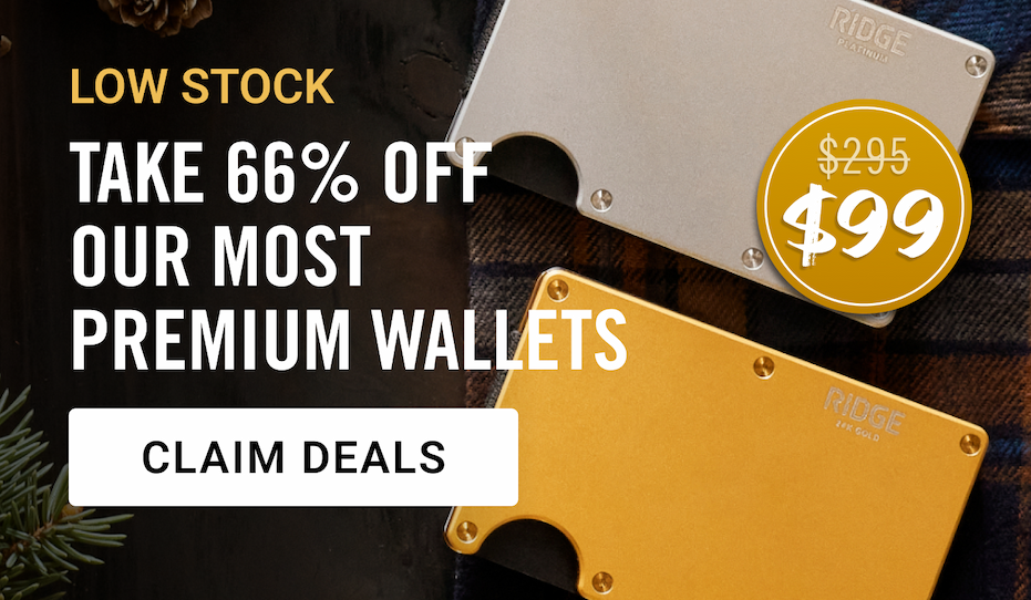 Take 66% Off our Most Premium Wallets