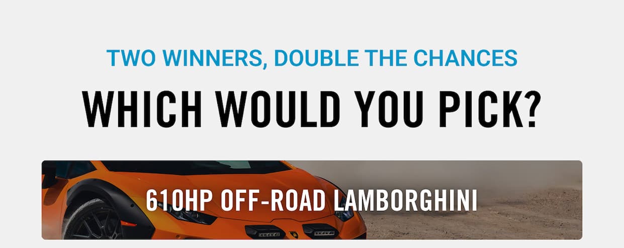 610HP Off-Road Lamborghini