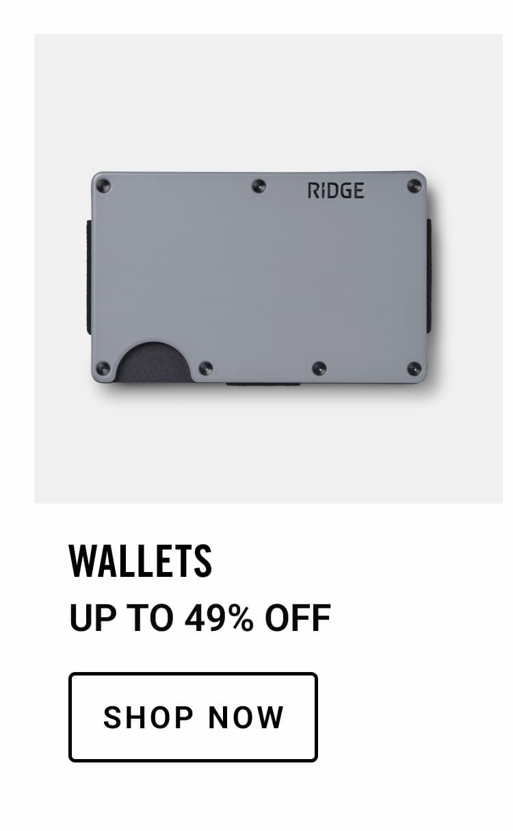 Wallets Up to 49% OFF