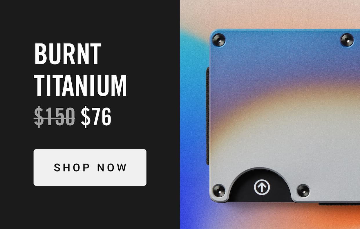 Burnt Titanium $69 | Shop Now