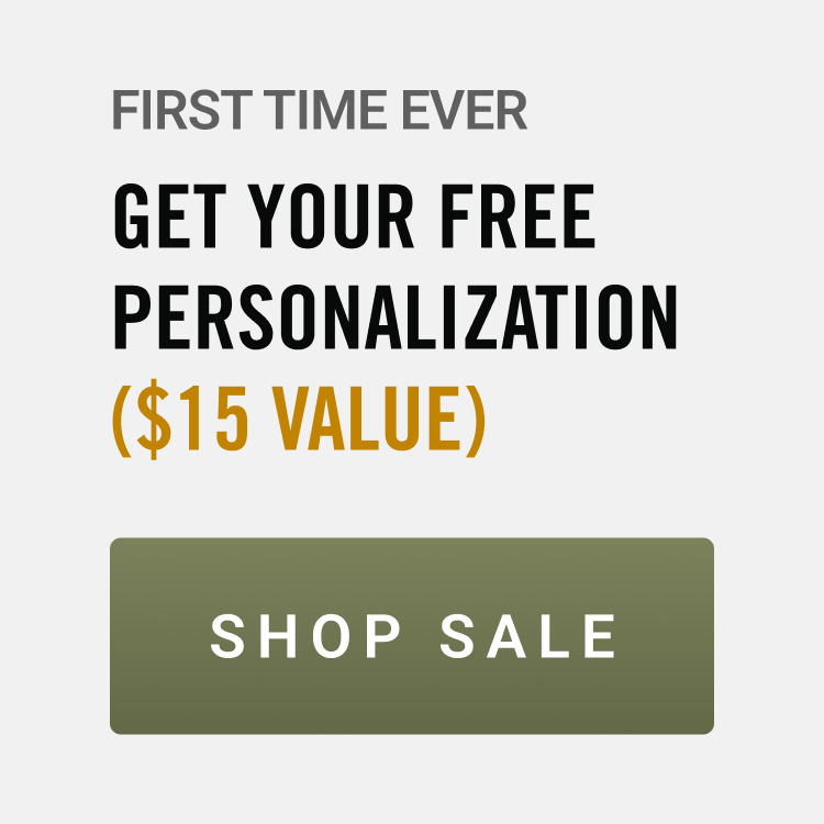 Get Your FREE Personalization ($15 Value)