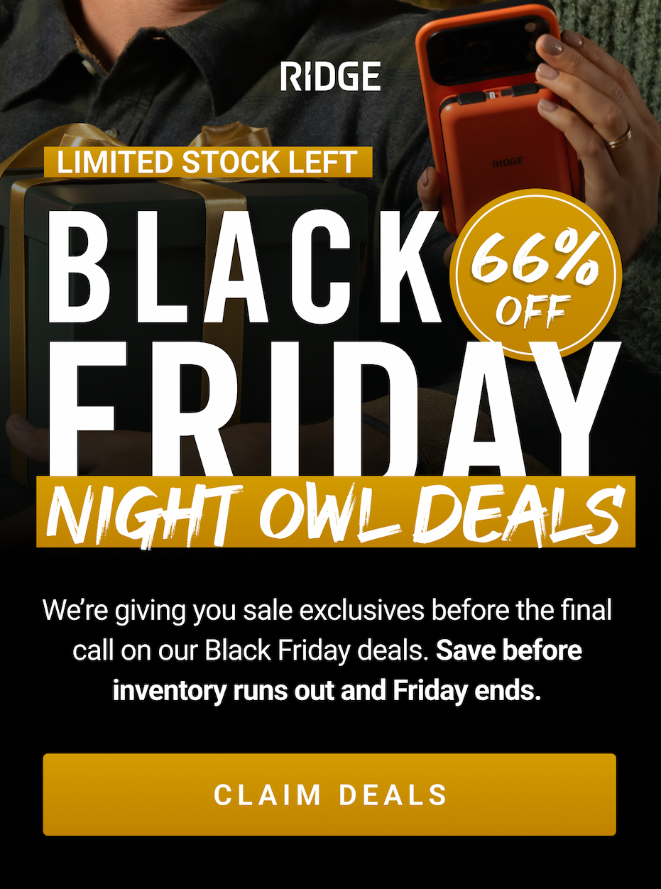 NIGHT OWL DEALS: Black Friday 66% OFF