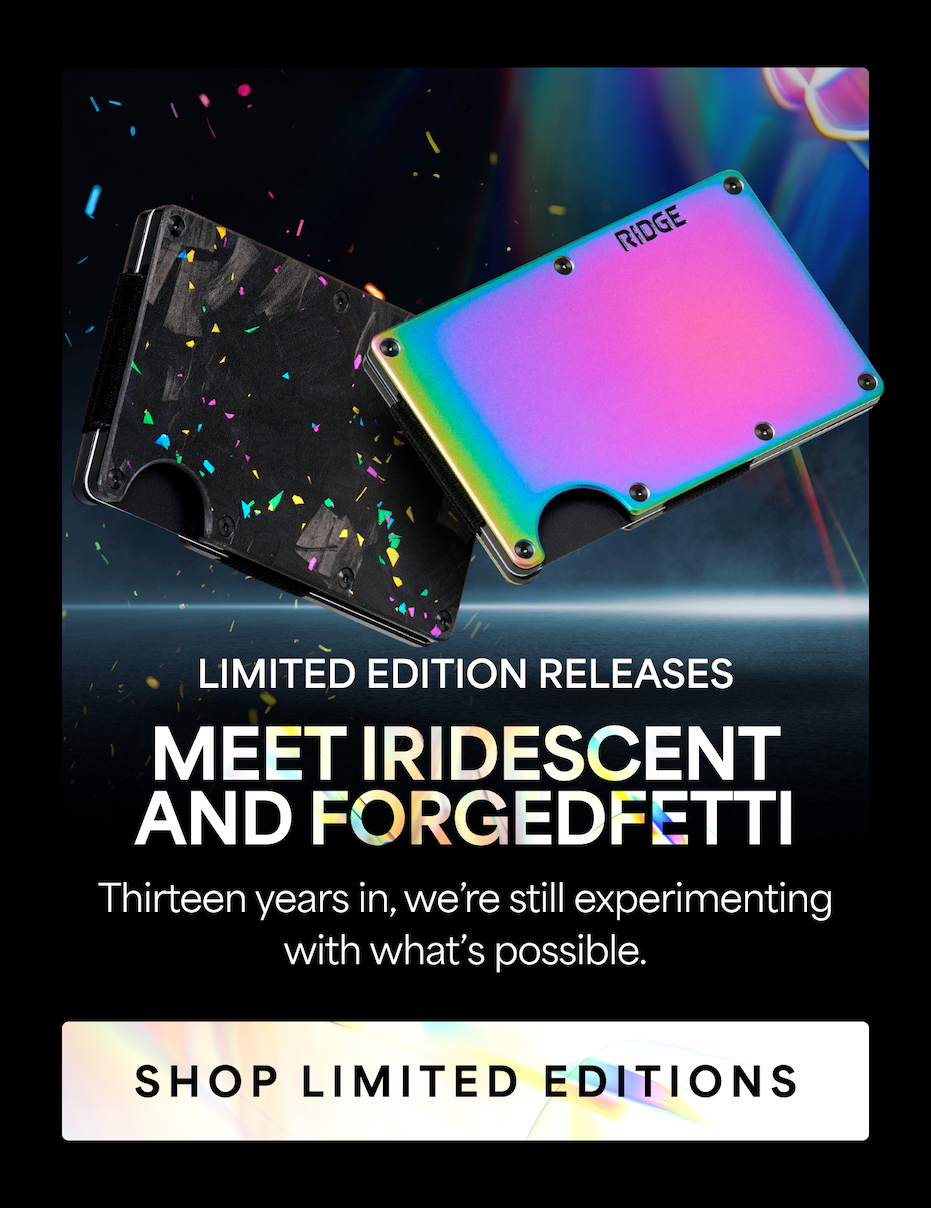 Meet Iridescent and Forgedfetti | Shop Now