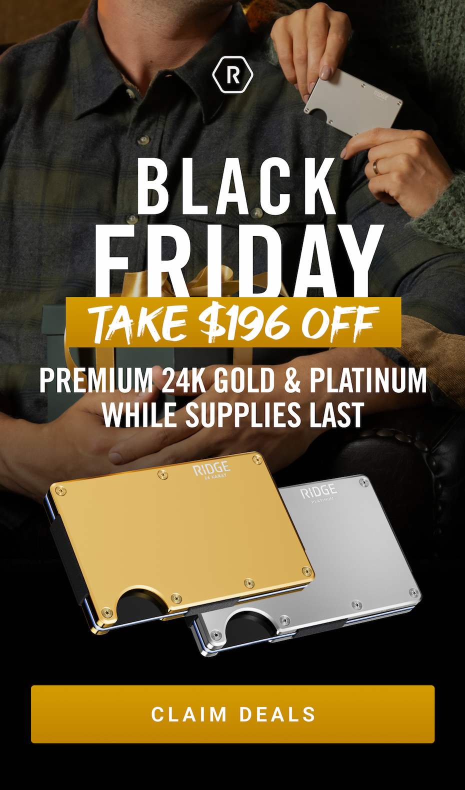Black Friday: Take $196 OFF Premium Wallets