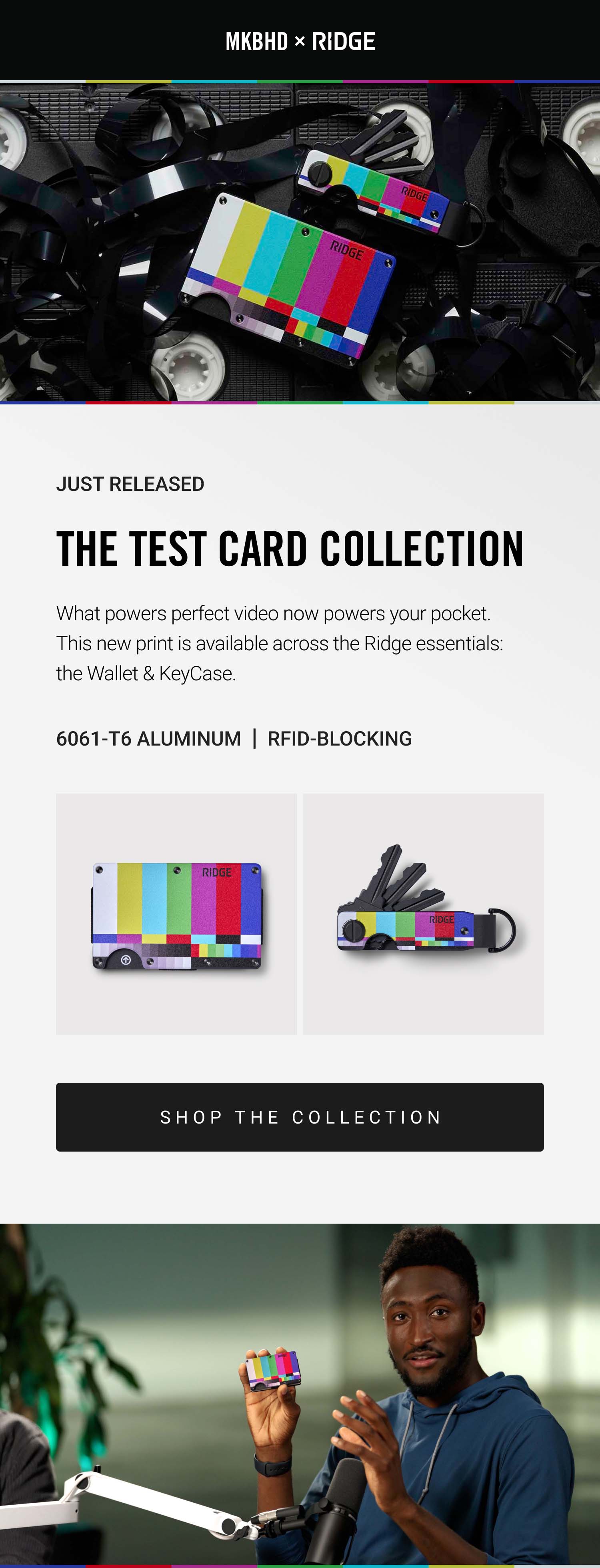 The Test Card Collection | Shop Now