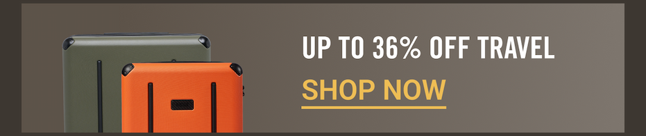 Up to 36% OFF Travel