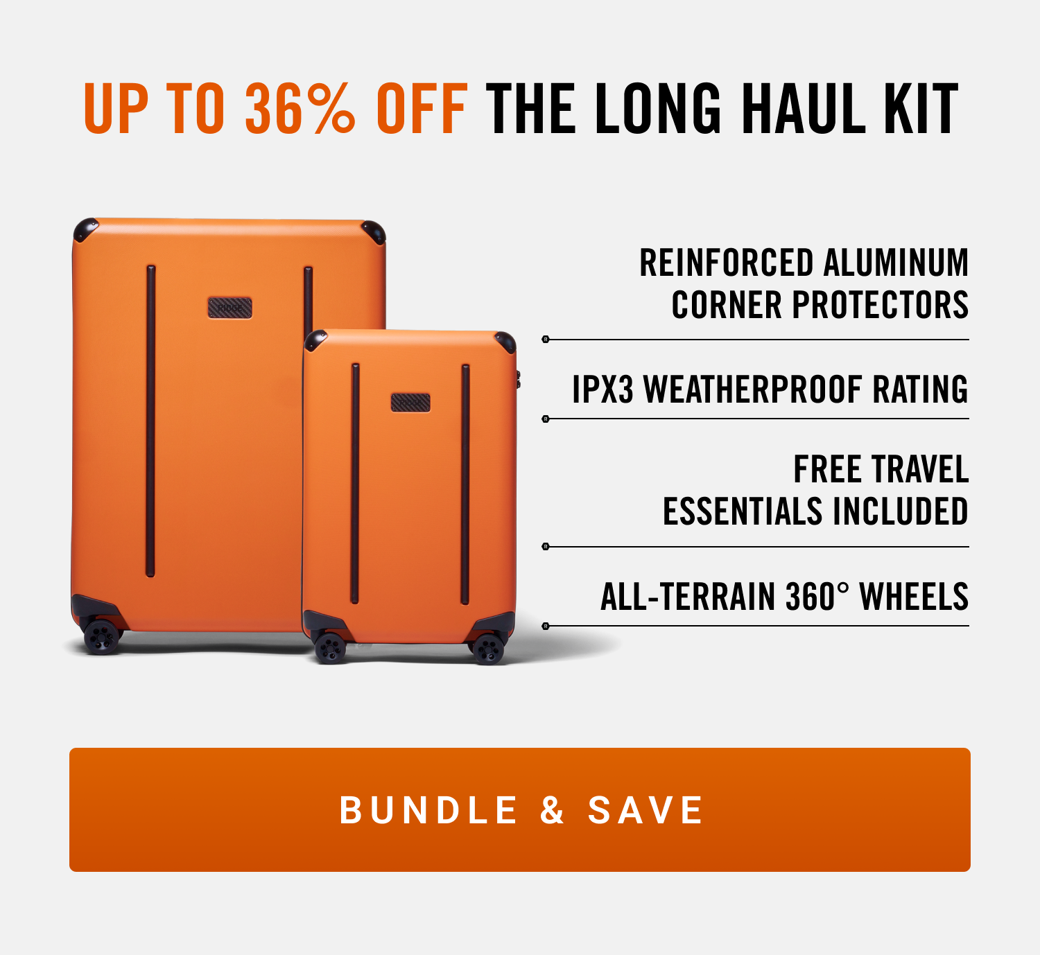 Up to 36% OFF the Long Haul Kit