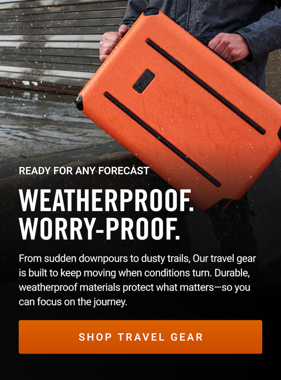 Ready for Any Forecast | Shop Travel Gear
