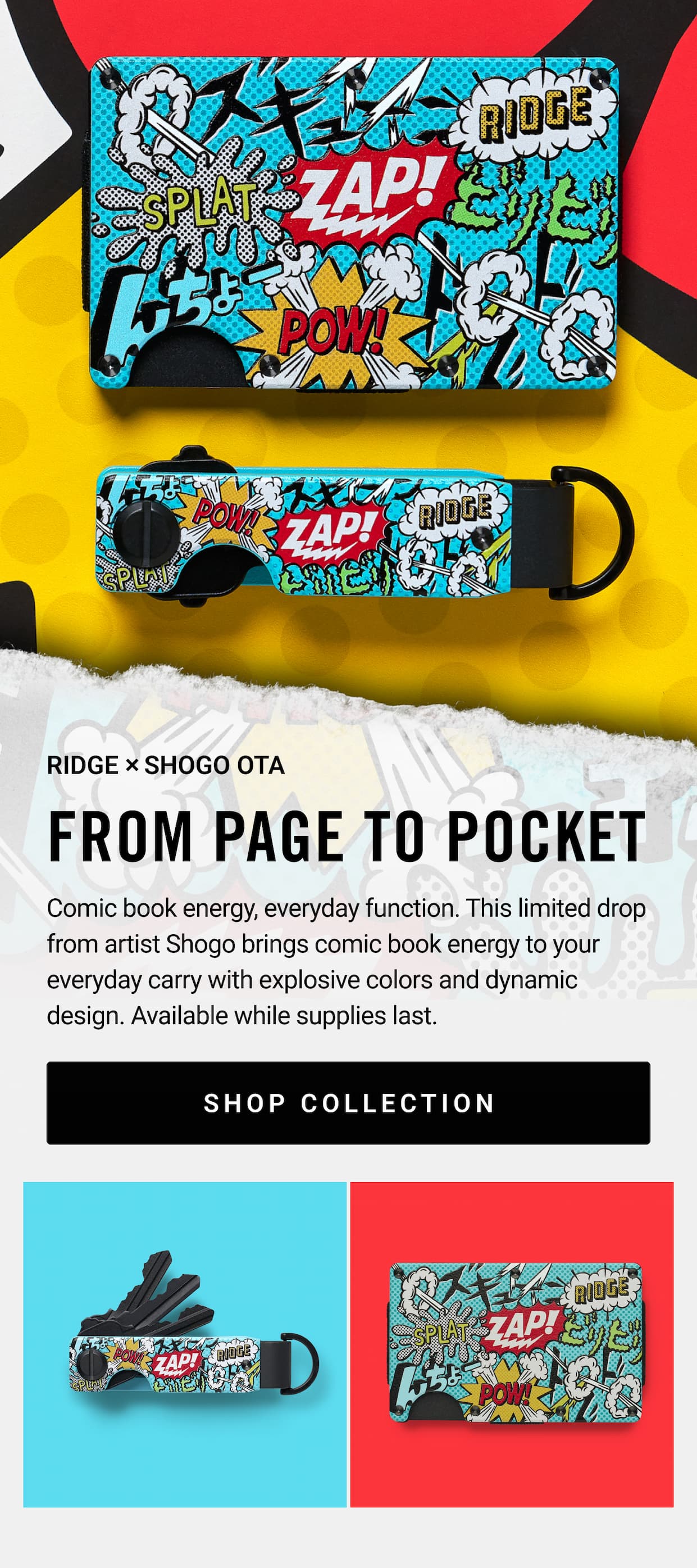 Ridge x Shogo Ota | Shop Now