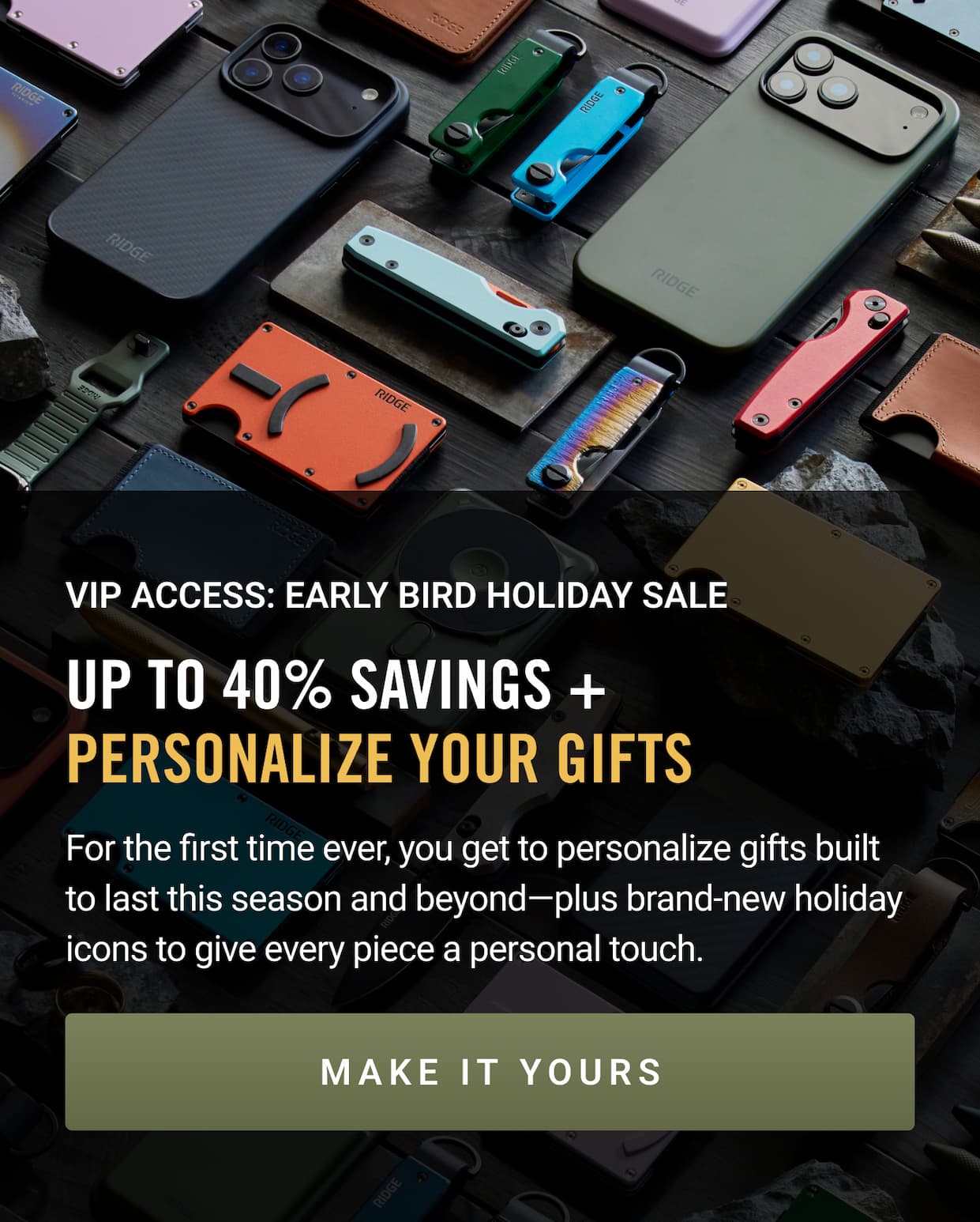 Up to 40% Savings + Personalize Your Gifts