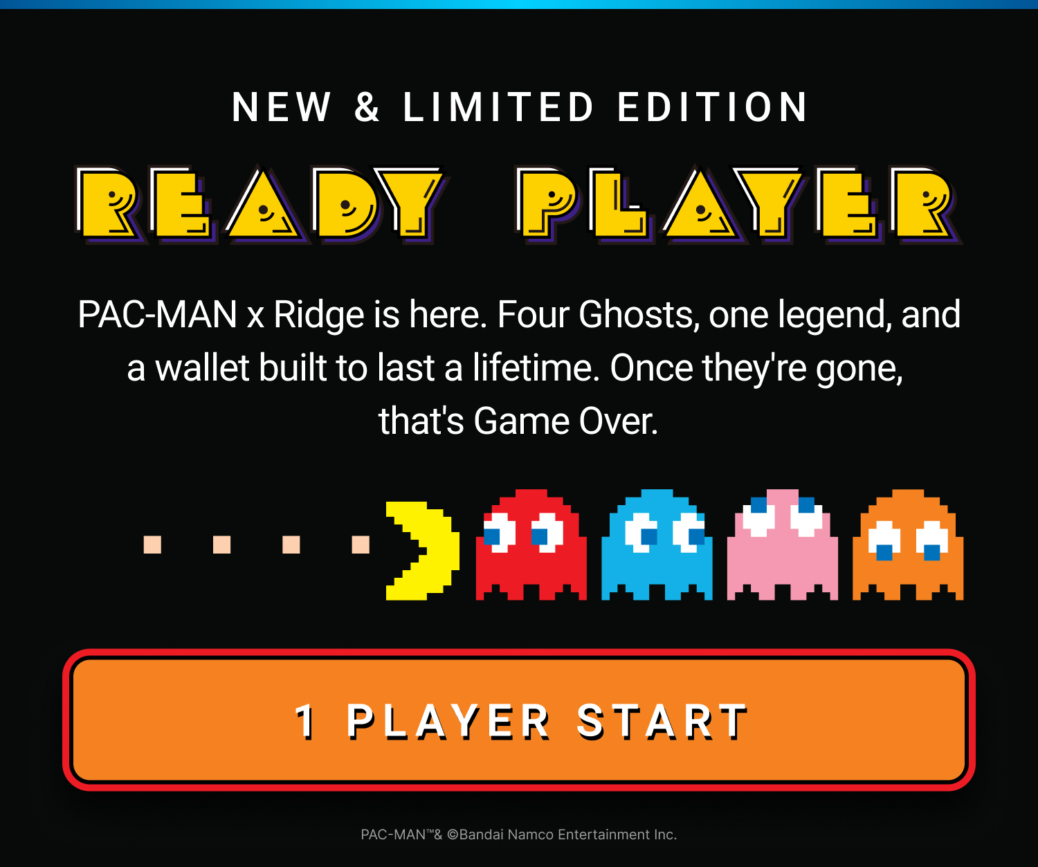 New & Limited Edition | PAC-MAN