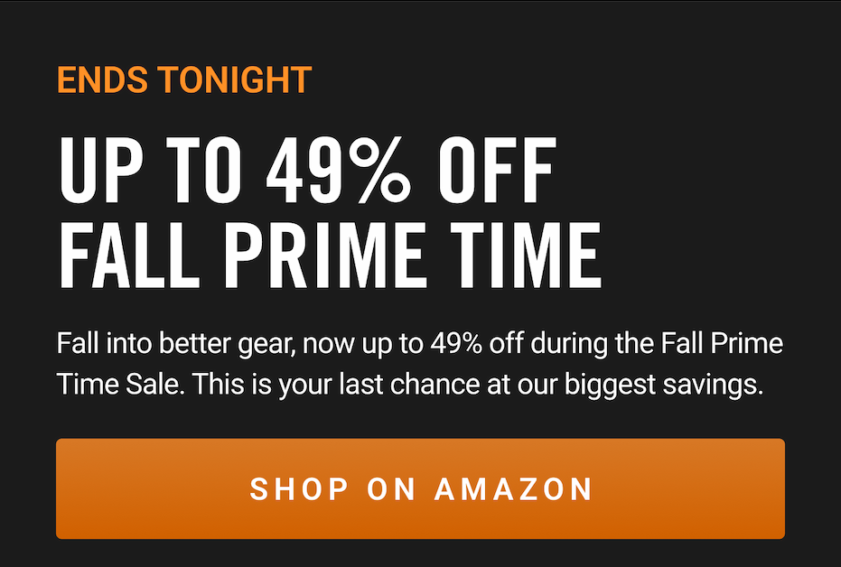 Ends Tonight: Fall Prime Time