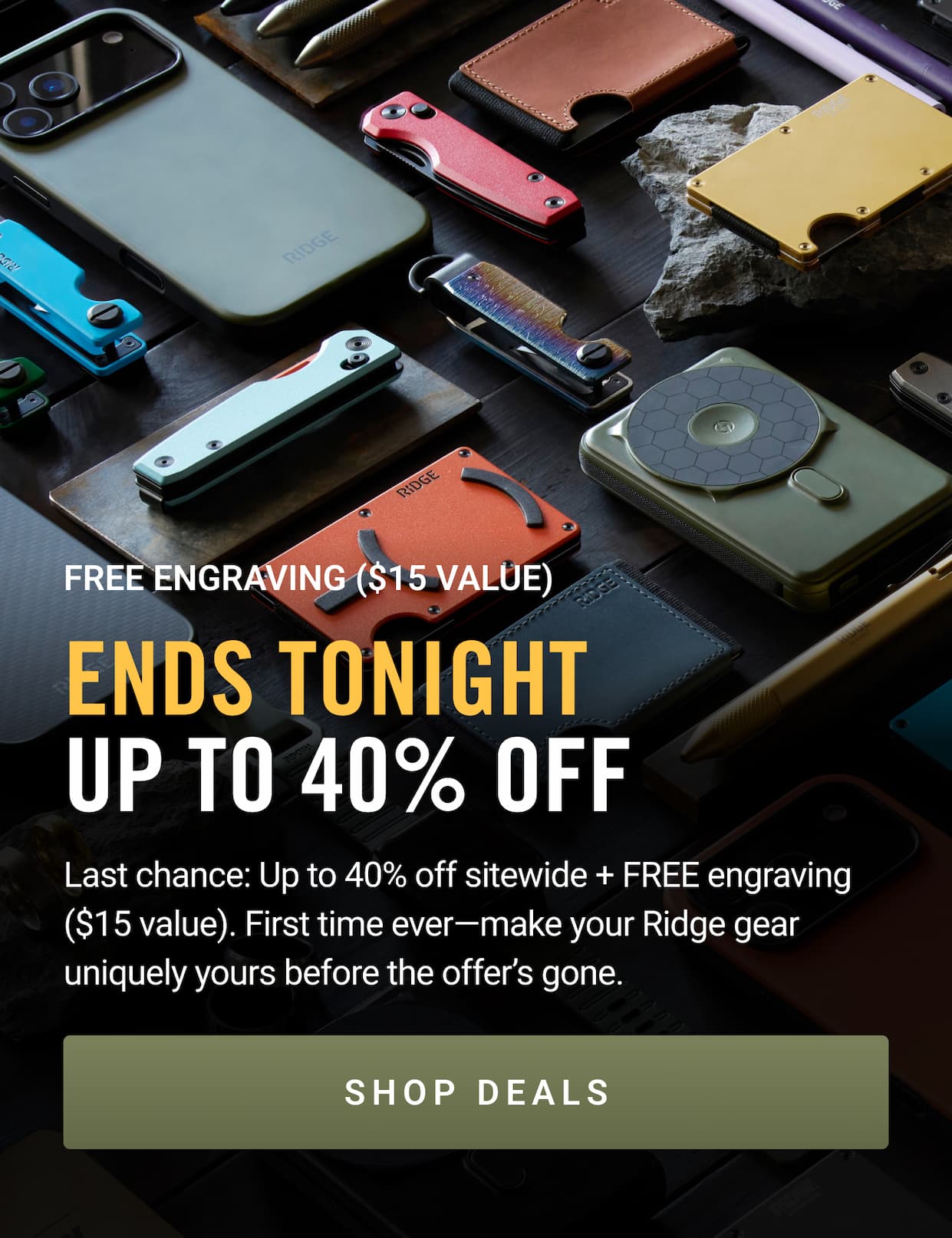 Ends Tonight: Up to 40% OFF