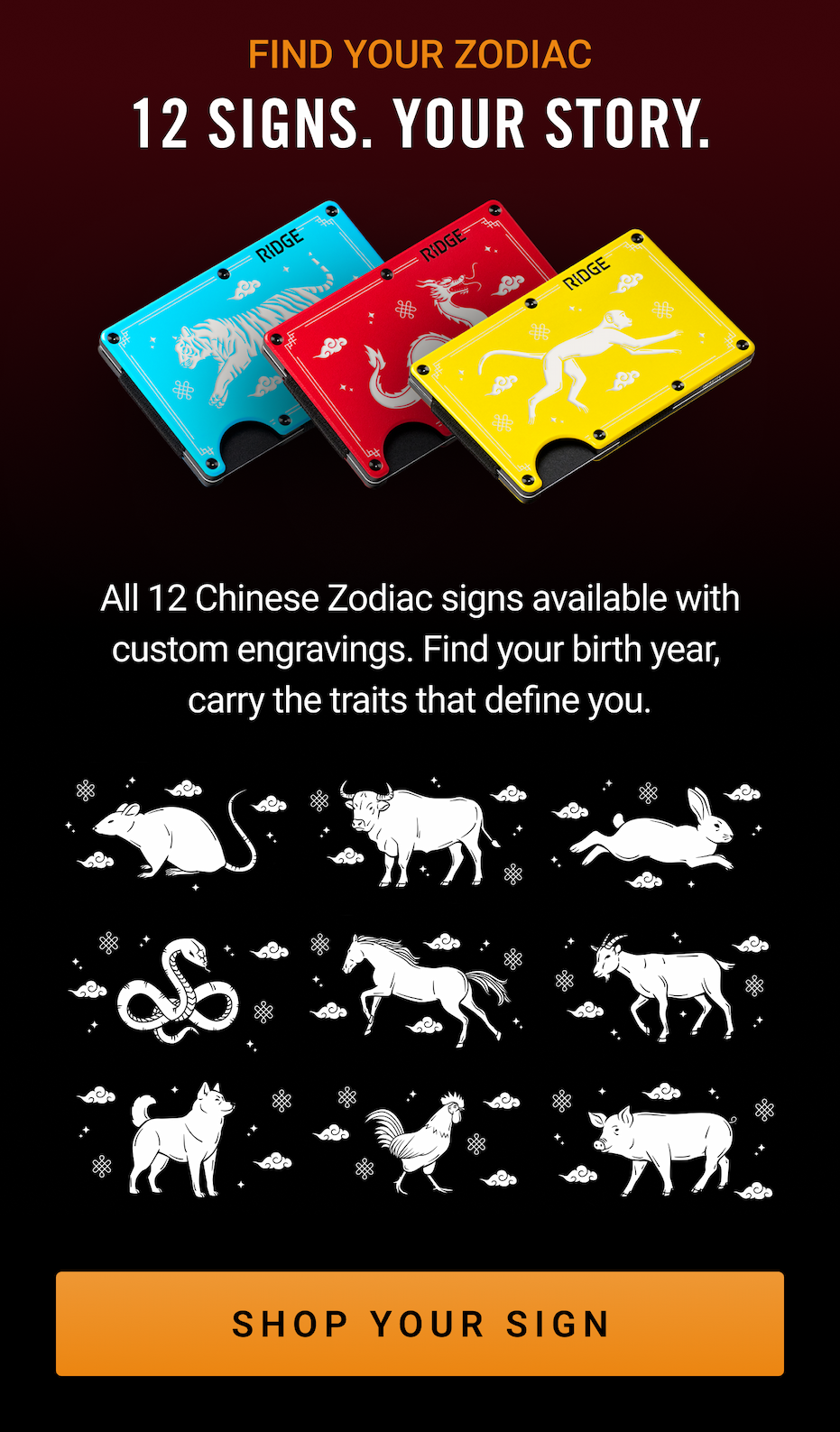 12 Signs, Your Story | Shop Your Sign