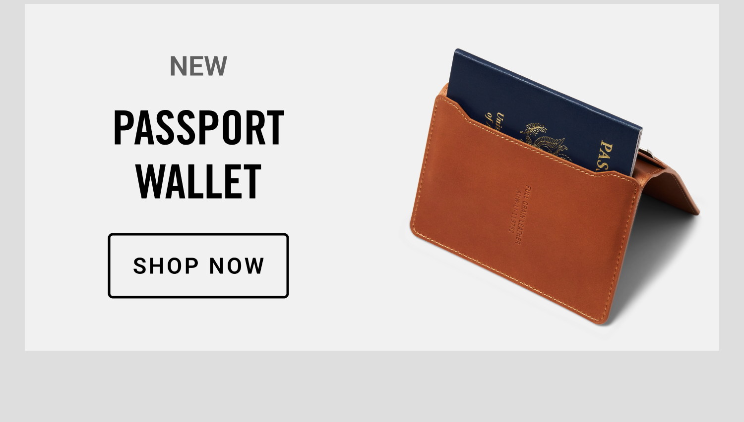 Passport Wallet | Shop Now