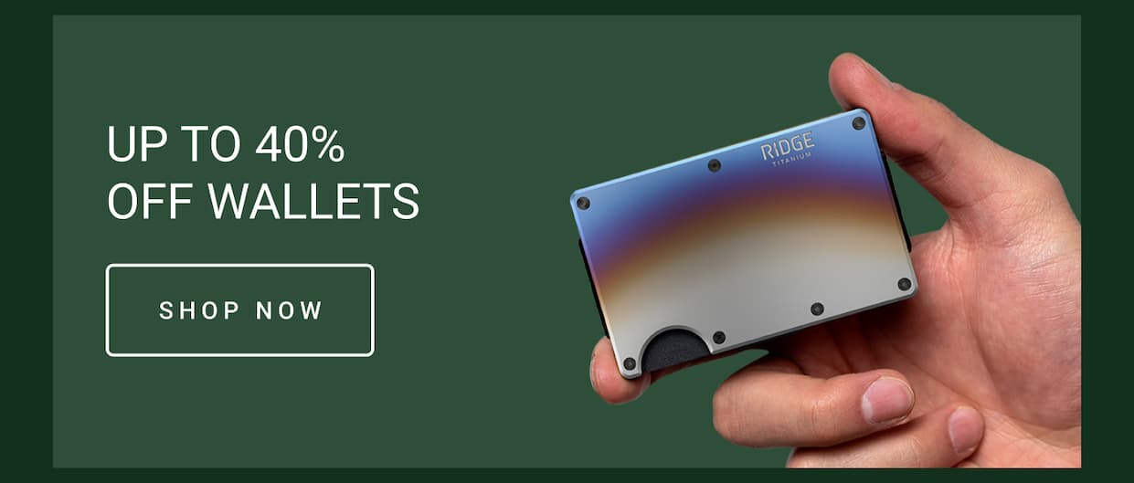 Up to 40% OFF Wallets | Shop Now