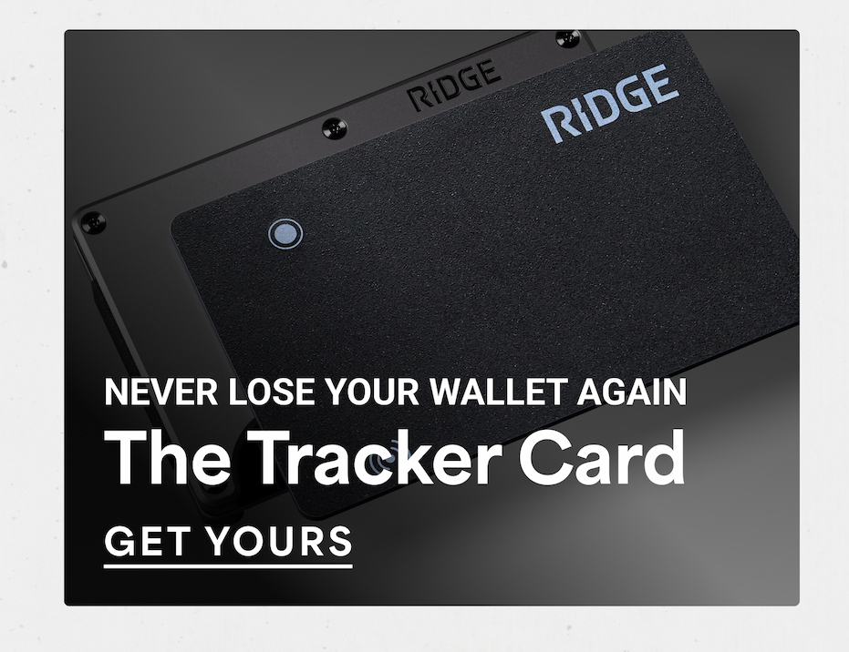 The Tracker Card | Get Yours