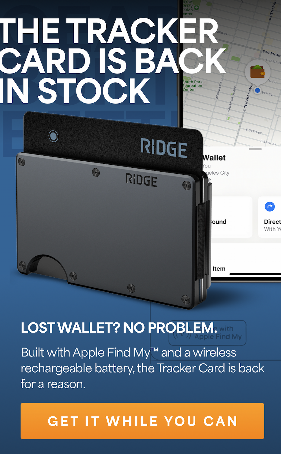 The Tracker Card is Back in Stock | Shop Now