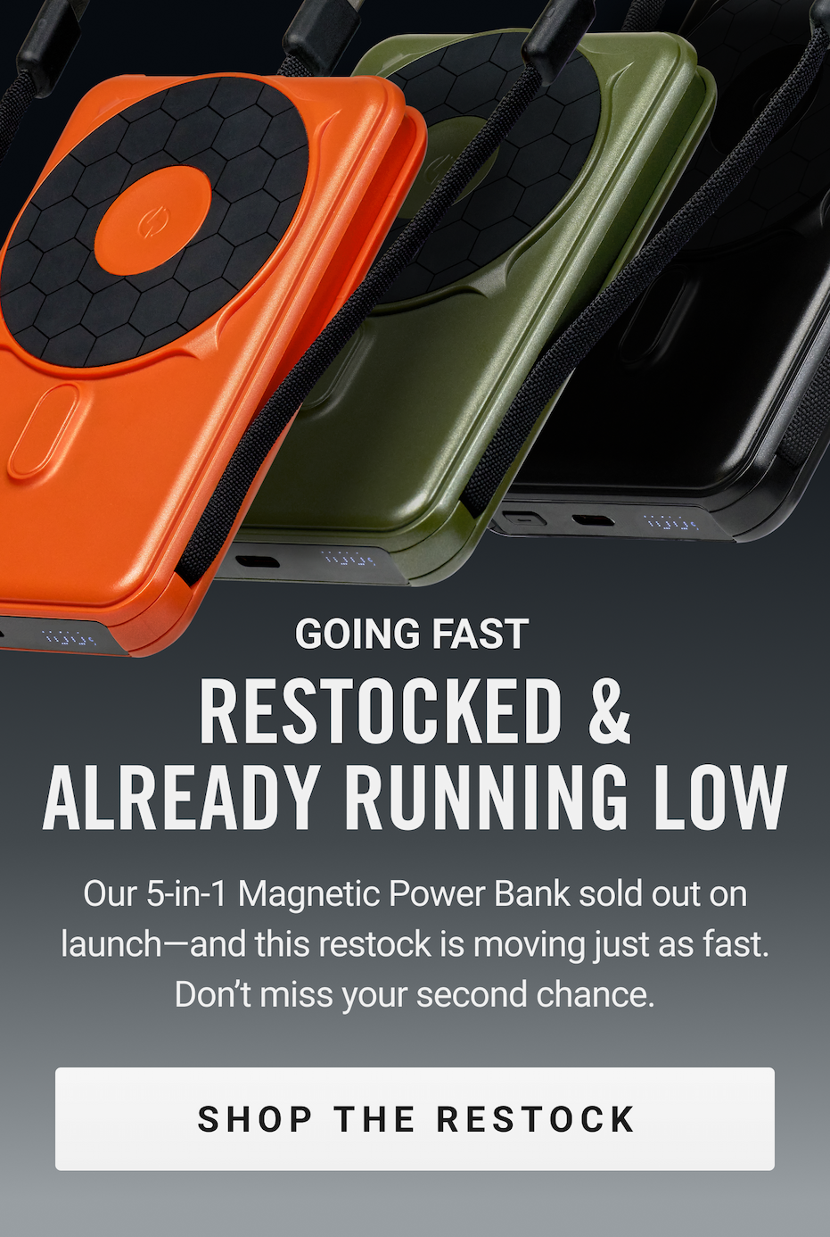 Restocked & Already Running Low | Shop Power Banks