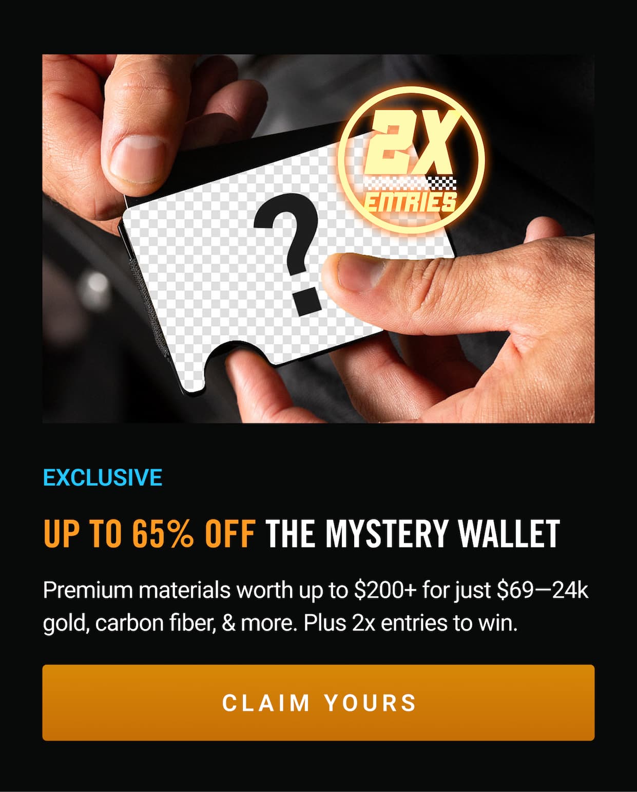 Up to 65% OFF the Mystery Wallet