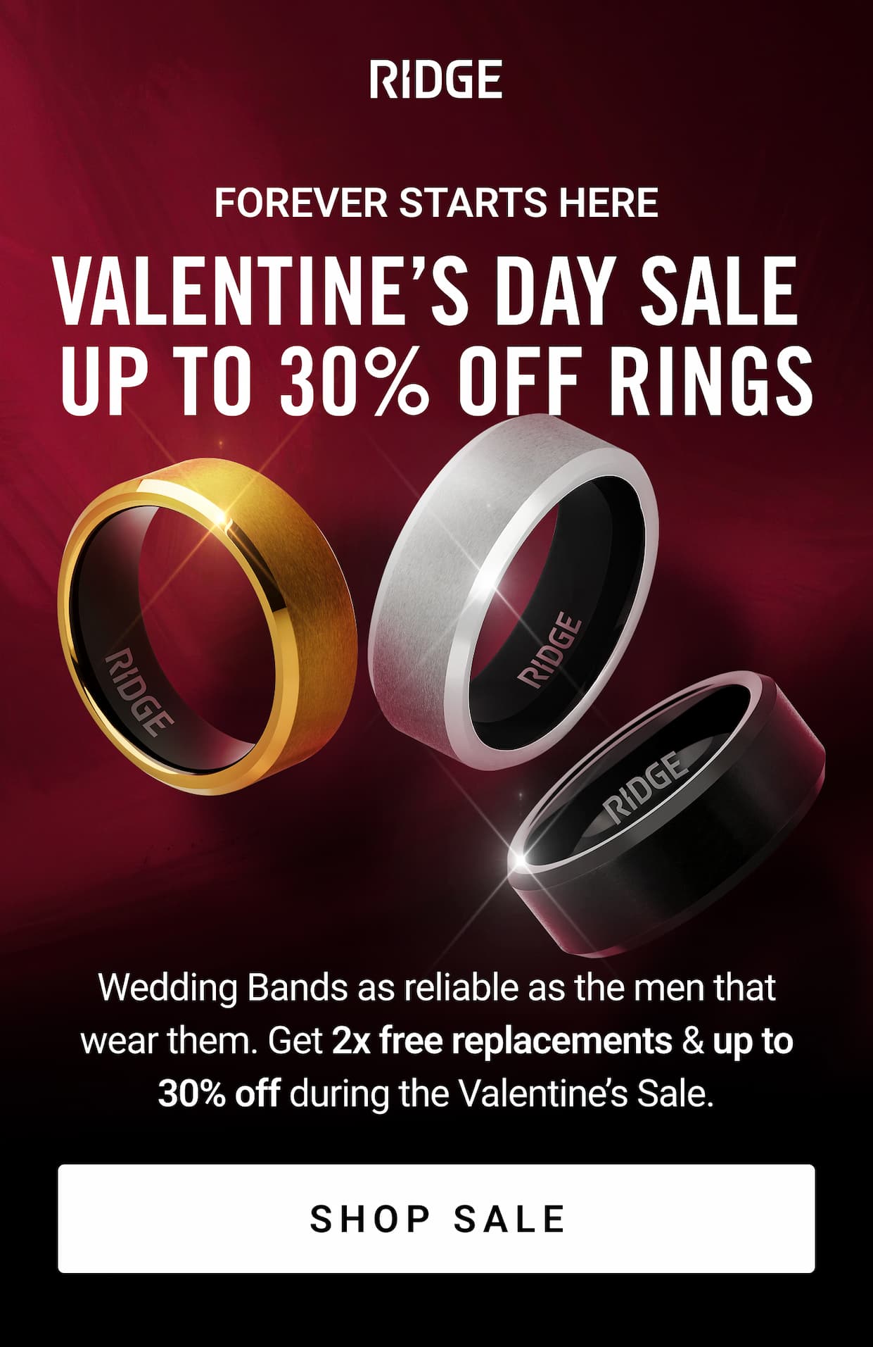 Valentine's Day Sale Up to 30% OFF Rings