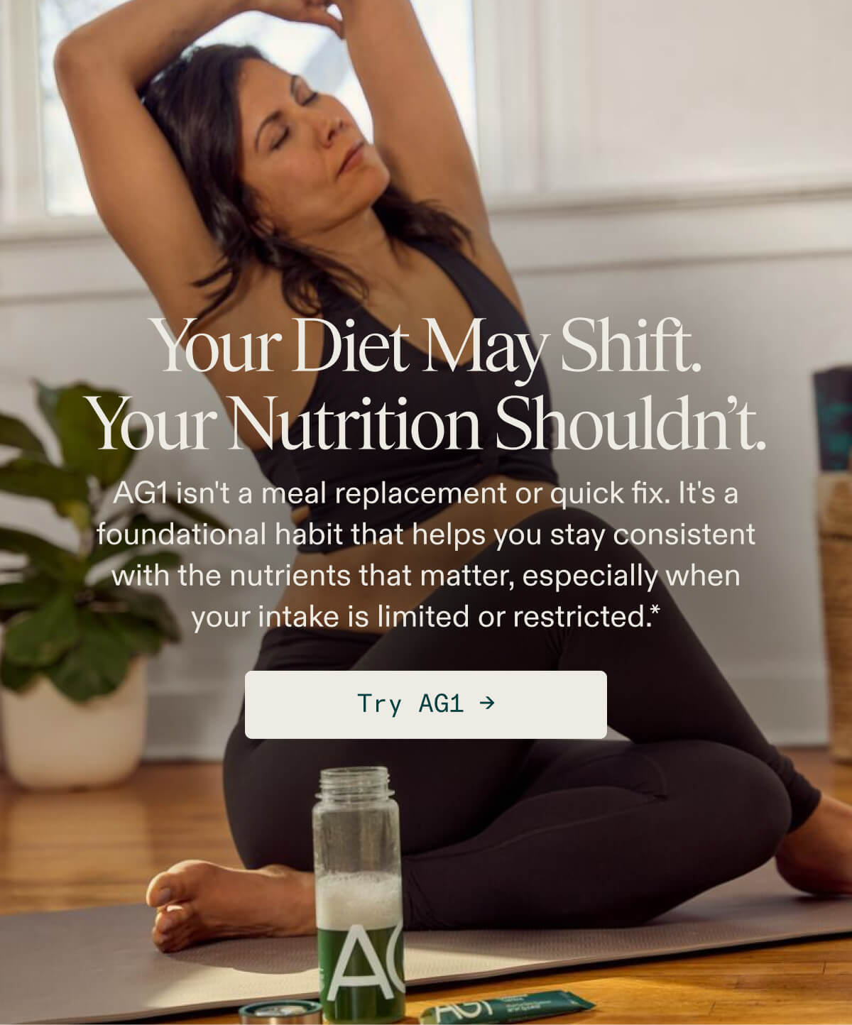 Stay consistent with Foundational Nutrition