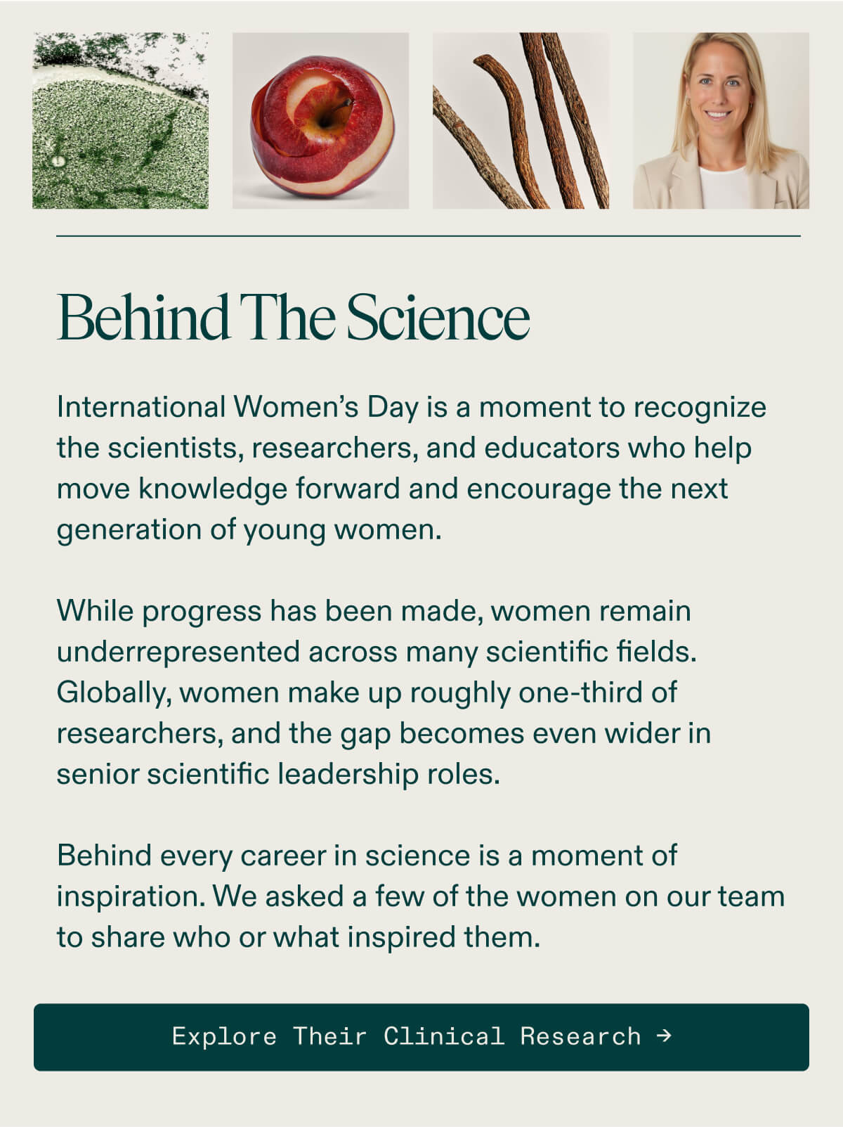 The Women Behind the science of AG1