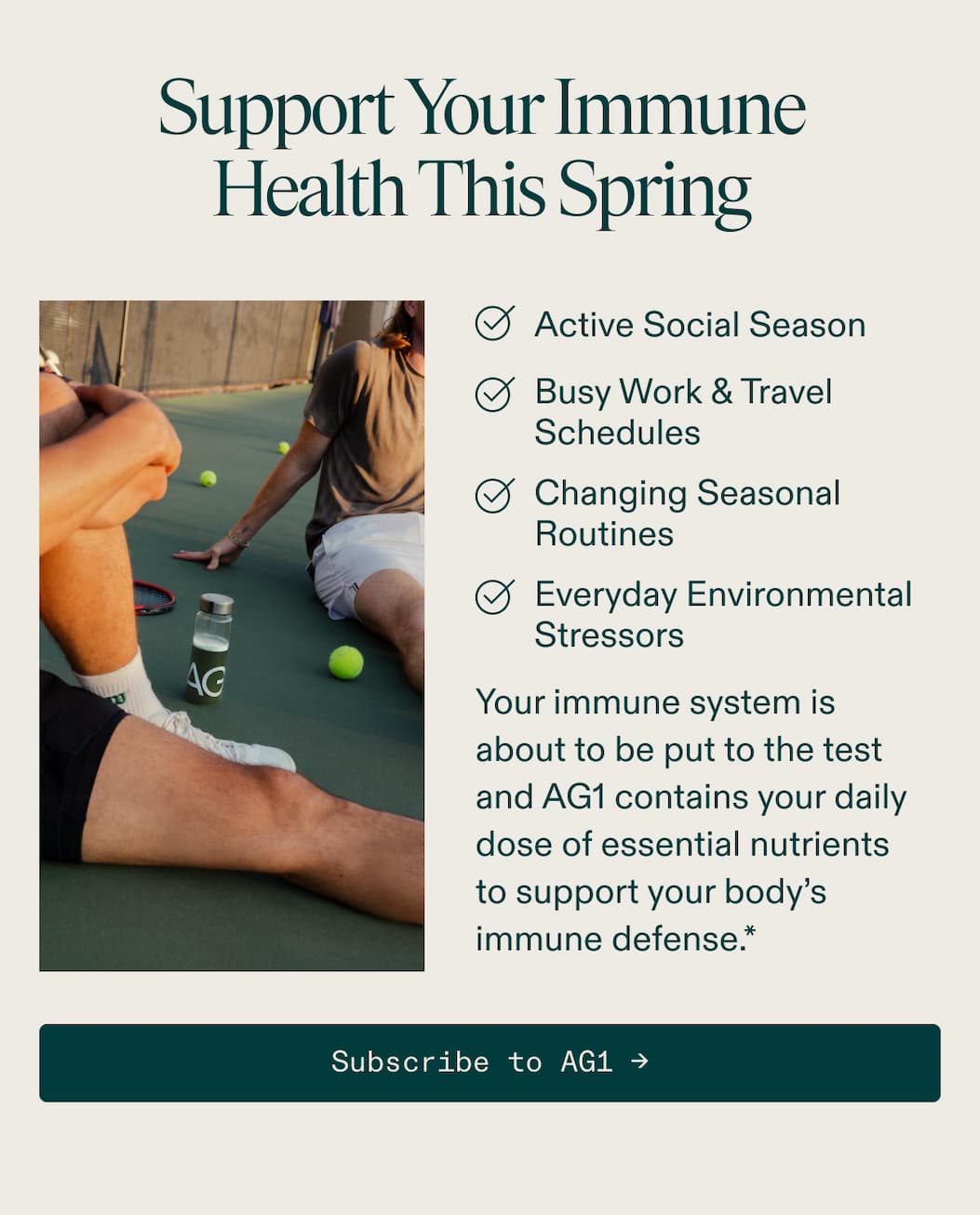 Support Your Immune Health This Spring