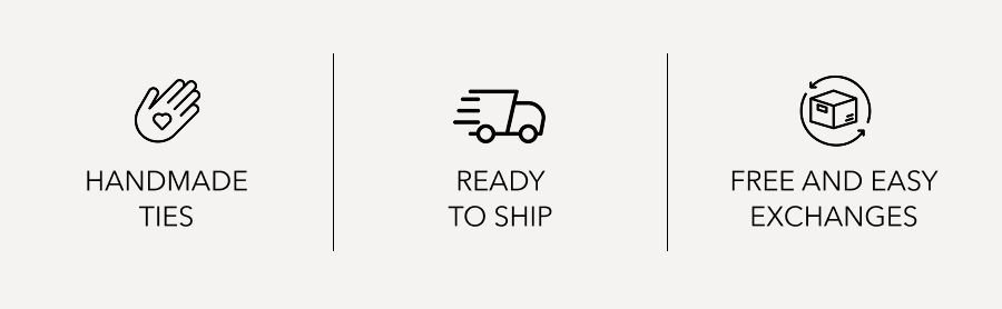 Handmade Ties | Ready To Ship | Free Exchanges