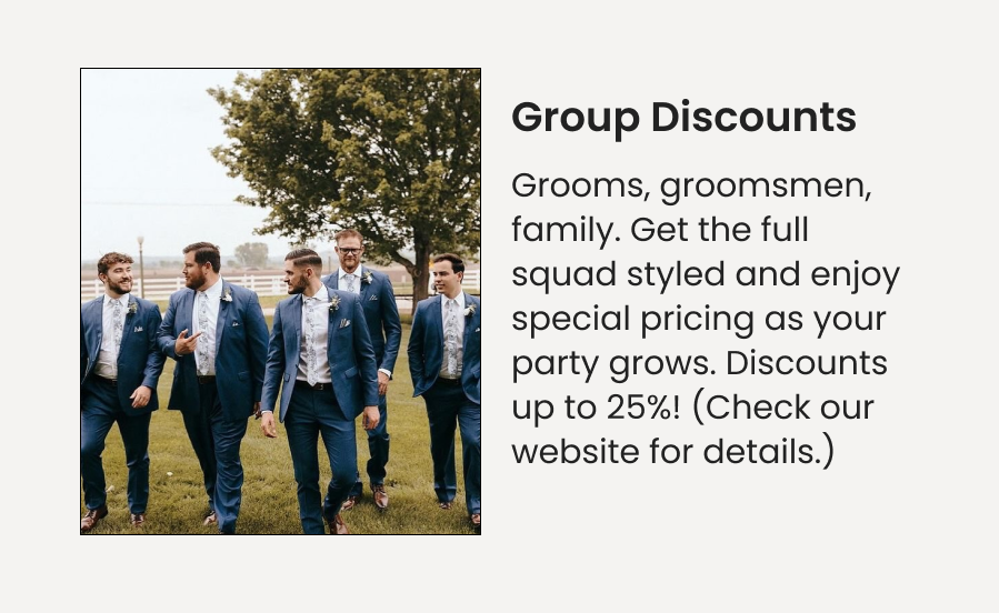 Group Discounts