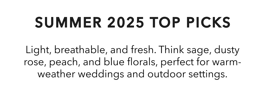 Summer 2025 Top Picks