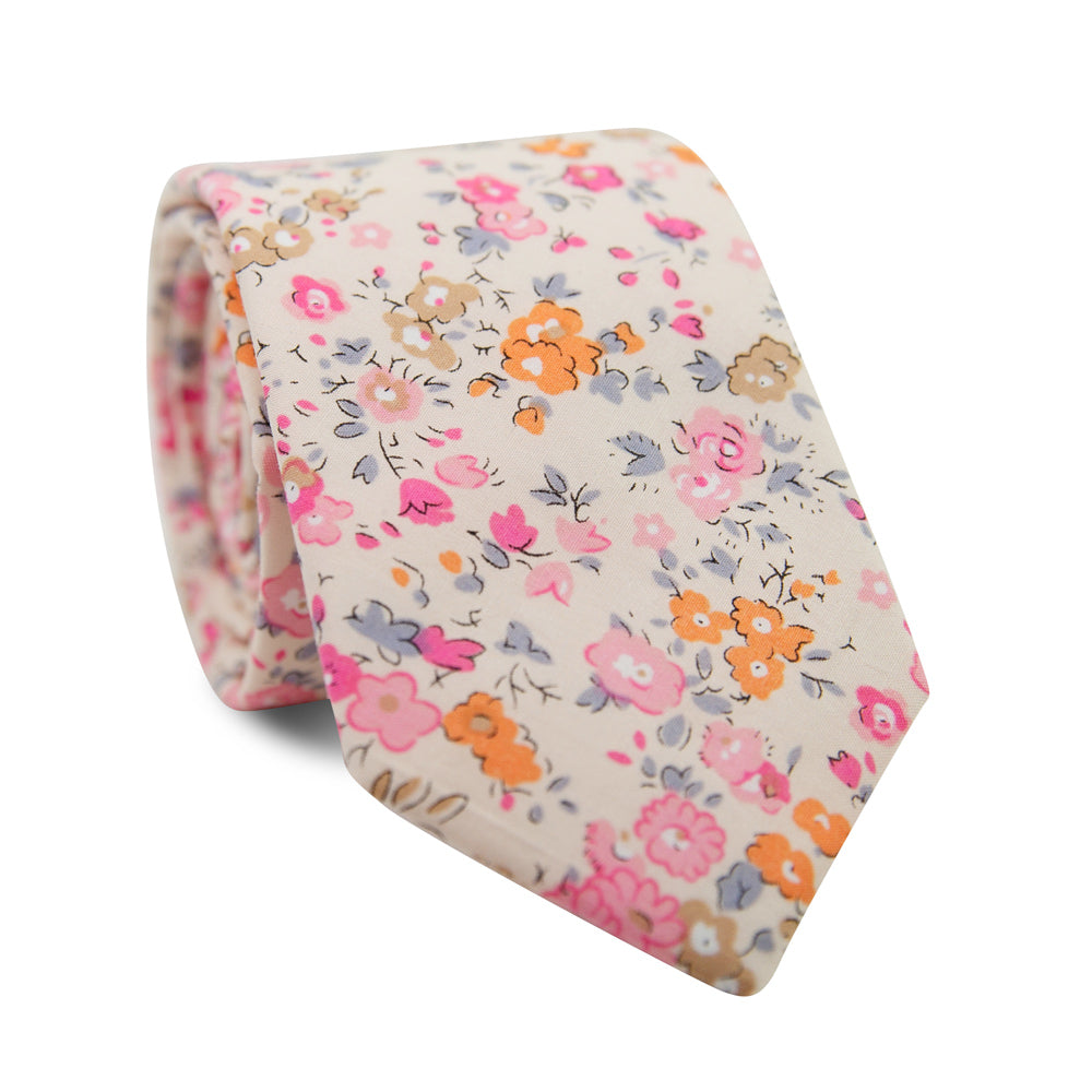 Pink Meadow Tie