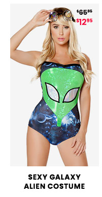 Sexy Galaxy Alien Costume