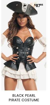 Black Pearl Pirate Costume