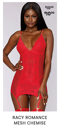 Racy Romance Mesh Chemise