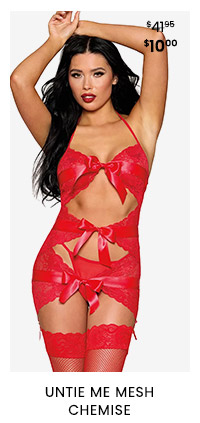 Untie Me Mesh Chemise