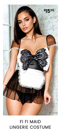 Fi Fi Maid Lingerie Costume