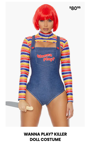 Wanna Play? Killer Doll Costume