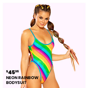 Neon Rainbow Bodysuit