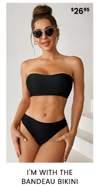 I'm with the Bandeau Bikini