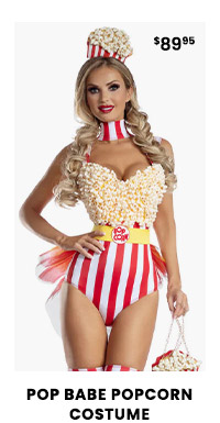 Pop Babe Popcorn Costume