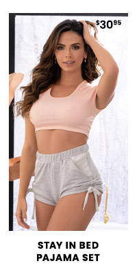 Stay In Bed Pajama Set