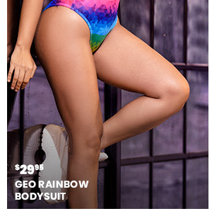 Geo Rainbow Bodysuit